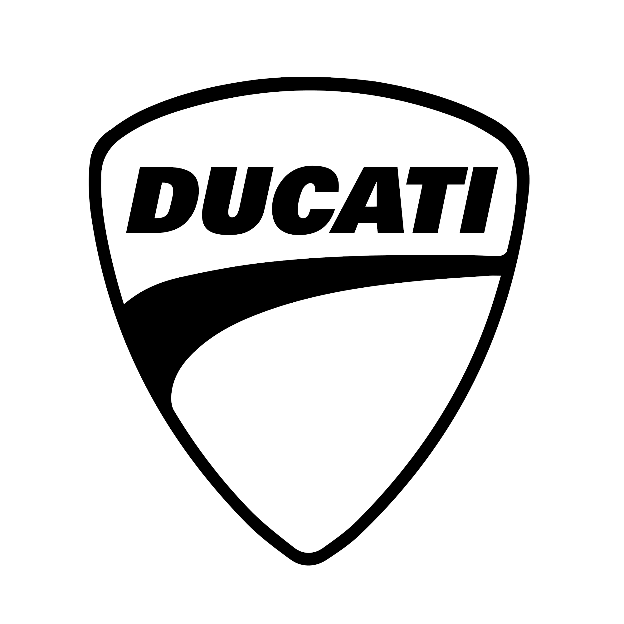 Ducati Schriftzug
